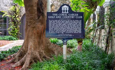 Country Club Sign
